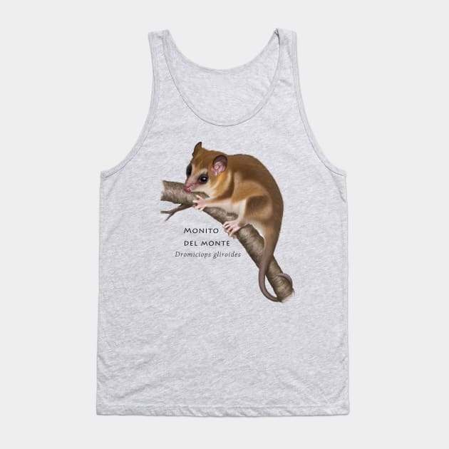 colocolo opossum Tank Top by uialwen